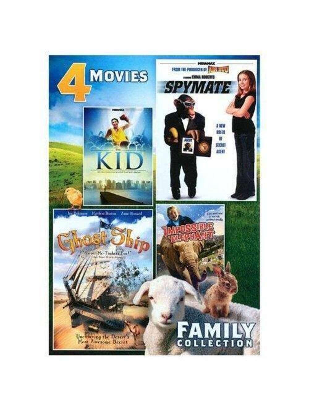 Family Collection: 4 Movies, Vol. 4 (DVD, 2013)